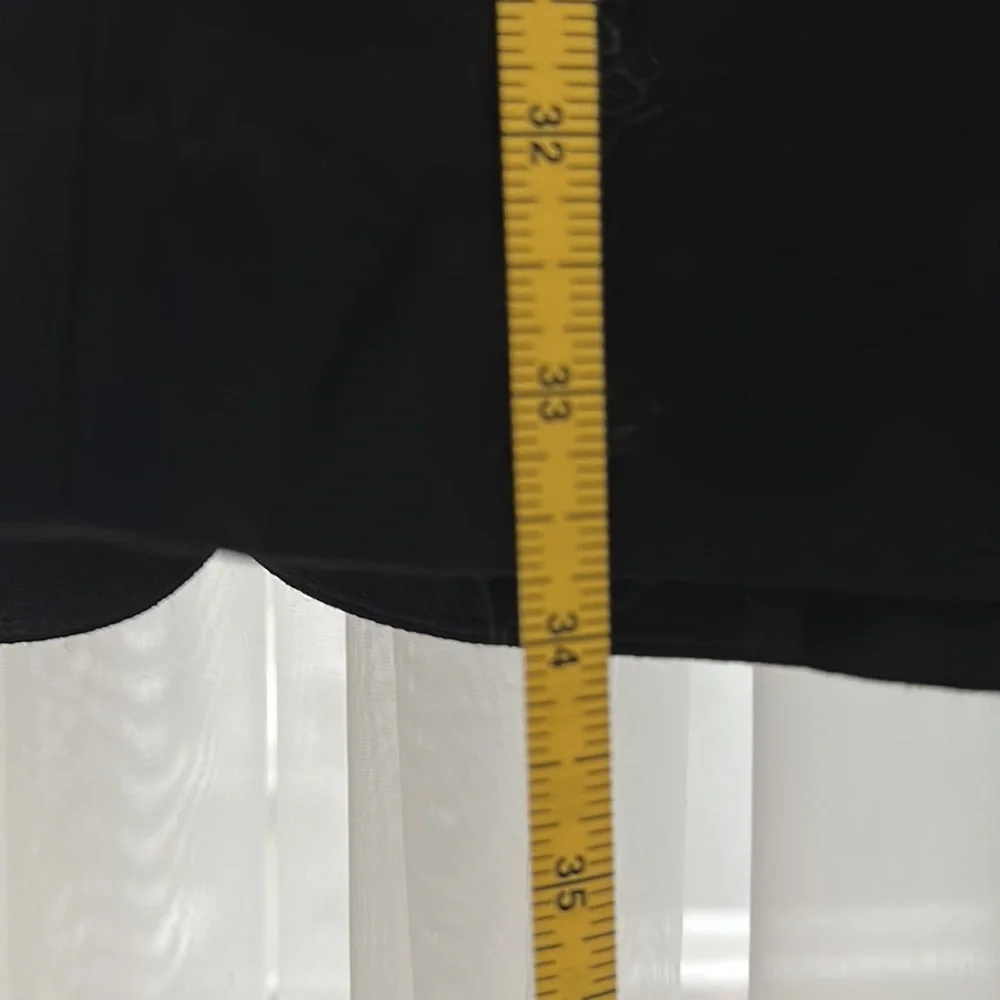 Lois Snyder DANI MAX blazer black 8 petite VINTAGE dress length above knees